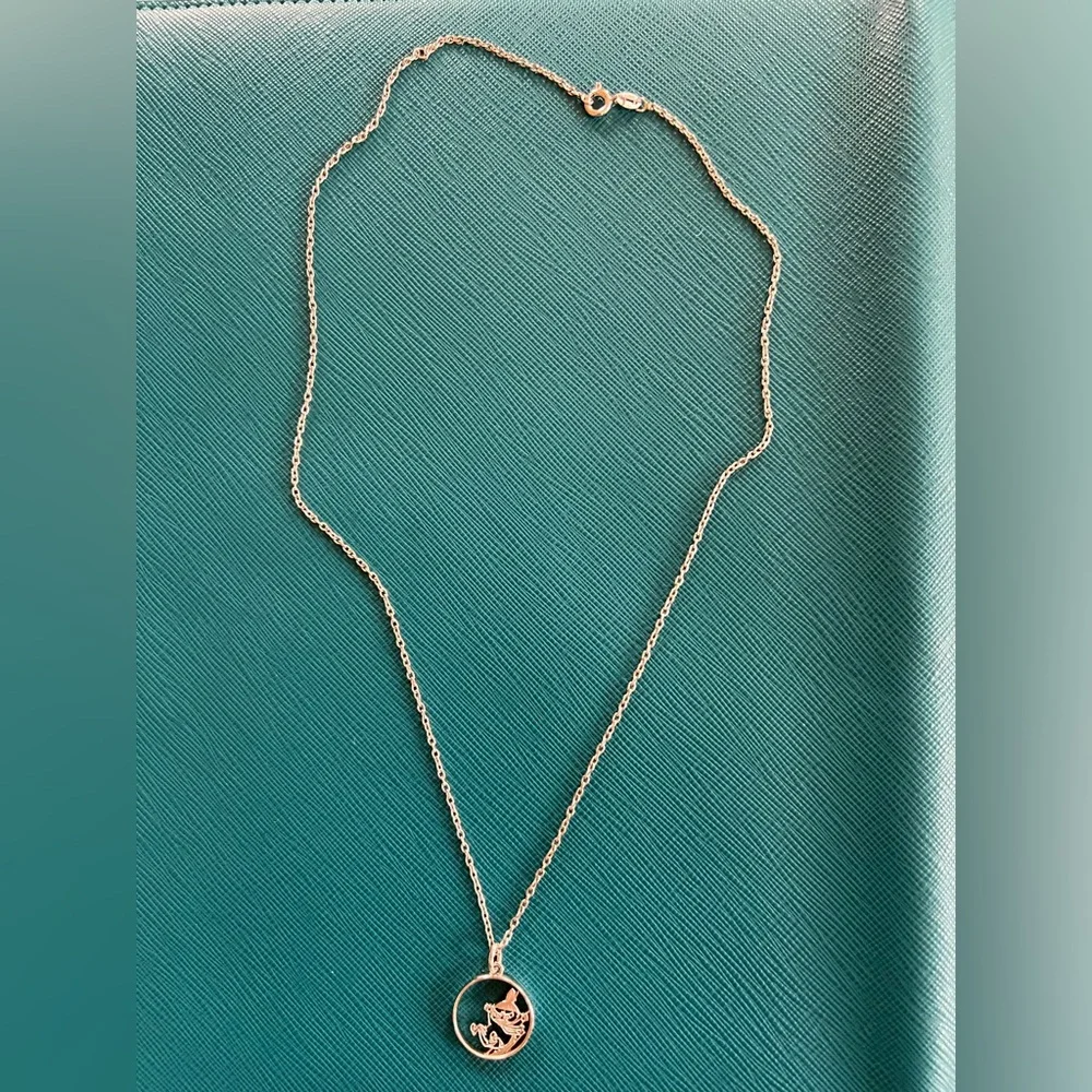 Moomin Necklace Little My Adventure 925 Silver Chain and Pendant